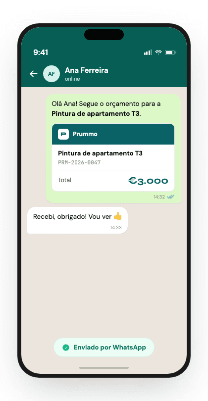 Envie por WhatsApp