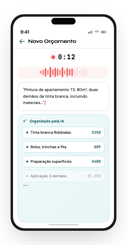 Diga o que precisa